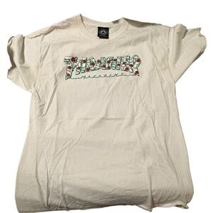 Thrasher White Graphic T-Shirt